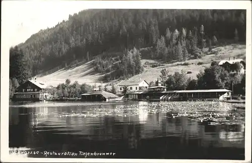 Kitzbuehel Tirol Schwarzse Restauration Tiefenbrunner / Kitzbuehel /Tiroler Unterland