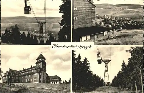 Oberwiesenthal Erzgebirge Seilbahn Erzgebirge / Oberwiesenthal /Erzgebirgskreis LKR