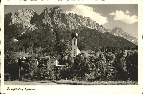 Grainau Zugspitzendorf Kirche / Grainau /Garmisch-Partenkirchen LKR