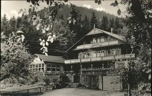 Tabarz Hotel Schweizerhaus / Tabarz Thueringer Wald /Gotha LKR