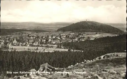 Altenberg Erzgebirge Geisingberg / Geising /Saechsische Schweiz-Osterzgebirge LKR