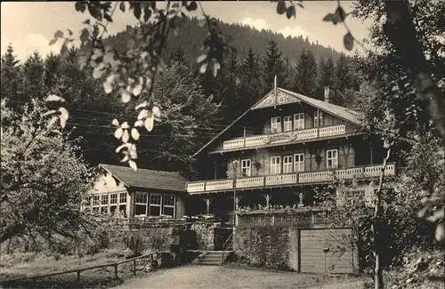 Tabarz Hotel Schweizerhaus / Tabarz Thueringer Wald /Gotha LKR