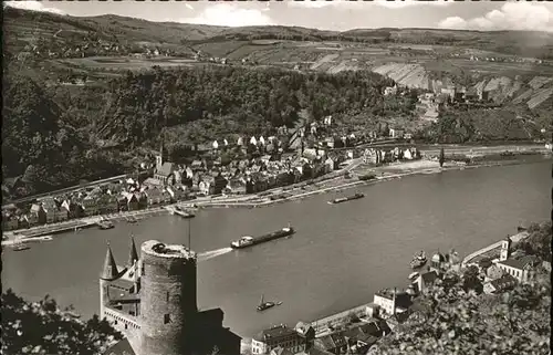 St Goar Burg Katz / Sankt Goar /Rhein-Hunsrueck-Kreis LKR