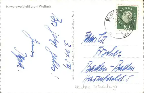 Wolfach  / Wolfach Schwarzwald /Ortenaukreis LKR