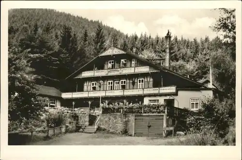 Tabarz Hotel Schweizerhaus / Tabarz Thueringer Wald /Gotha LKR