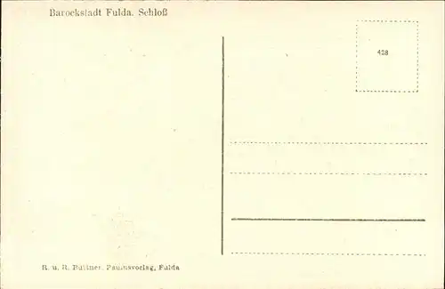 Fulda Schloss  / Fulda /Fulda LKR