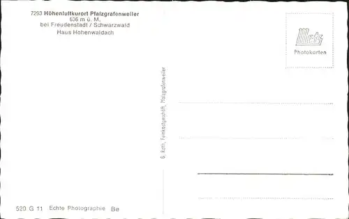 Pfalzgrafenweiler Haus Hohenwaldach / Pfalzgrafenweiler /Freudenstadt LKR