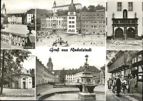 Rudolstadt Schallhaus Schlosspark Schloss Heidecksburg  / Rudolstadt /Saalfeld-Rudolstadt LKR