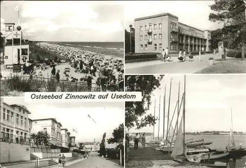 Zinnowitz Ostseebad Usedom Ernst-Thaelmann-Heim Achterwasser / Zinnowitz /Ostvorpommern LKR