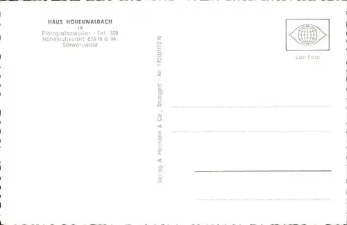 Pfalzgrafenweiler Haus Hohenwaldach / Pfalzgrafenweiler /Freudenstadt LKR