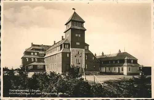 Oberwiesenthal Erzgebirge Fichtelberg Unterkunftshaus / Oberwiesenthal /Erzgebirgskreis LKR