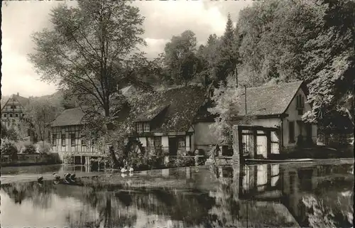 Blaubeuren Blautopf / Blaubeuren /Alb-Donau-Kreis LKR