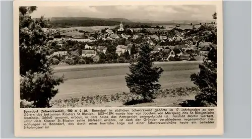 Bonndorf Schwarzwald Bonndorf  x / Bonndorf /Waldshut LKR