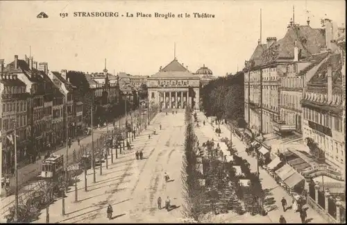 Strasbourg Alsace Strasbourg La Place Broglie Theater * / Strasbourg /Arrond. de Strasbourg-Ville