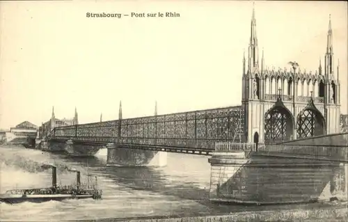 Strasbourg Alsace Strasbourg Pont sur le Rhin * / Strasbourg /Arrond. de Strasbourg-Ville