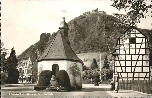 Rhoendorf Rhoendorf Drachenfels x / Bad Honnef /Rhein-Sieg-Kreis LKR