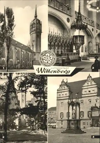 Wittenberg Lutherstadt Wittenberg Schloss Kirche Lutherhaus Denkmal  x / Wittenberg /Wittenberg LKR