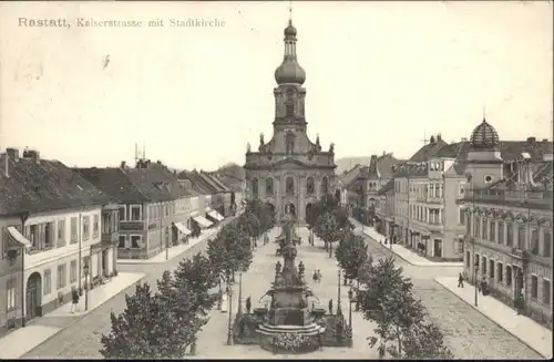 Rastatt Rastatt Stadt Kirche  x / Rastatt /Rastatt LKR