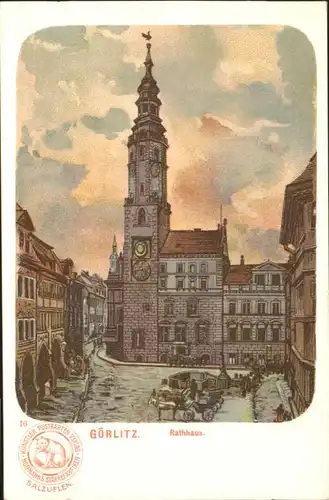 Goerlitz Sachsen Goerlitz Rathaus Kutsche  * / Goerlitz /Goerlitz LKR