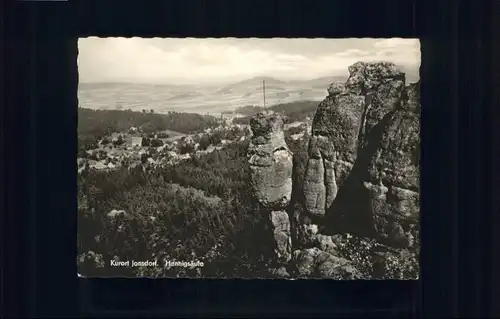 Jonsdorf Jonsdorf Hennigsaeule x / Kurort Jonsdorf /Goerlitz LKR