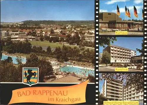 Bad Rappenau Bad Rappenau Kurhaus Kurkinik Schwaerzberg Sanatorium  x / Bad Rappenau /Heilbronn LKR