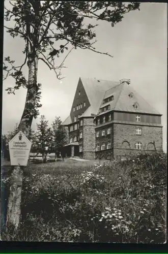 Oberwiesenthal Erzgebirge Oberwiesenthal Sanatorium Sachsenbaude * / Oberwiesenthal /Erzgebirgskreis LKR