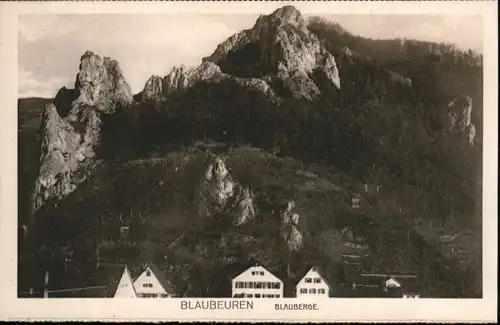 Blaubeuren Blaubeuren Blauberge * / Blaubeuren /Alb-Donau-Kreis LKR