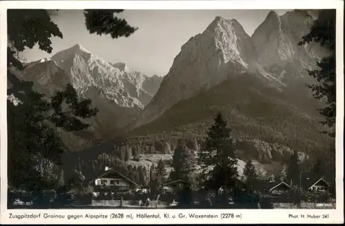 Grainau Grainau Alpspitze Hoellental Waxenstein x / Grainau /Garmisch-Partenkirchen LKR