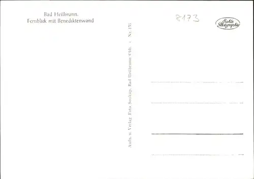 Bad Heilbrunn Bad Heilbrunn Benediktenwand * / Bad Heilbrunn /Bad Toelz-Wolfratshausen LKR