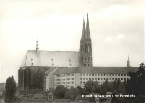 Goerlitz Sachsen Goerlitz Internat Ingenieurschule Peterskirche * / Goerlitz /Goerlitz LKR