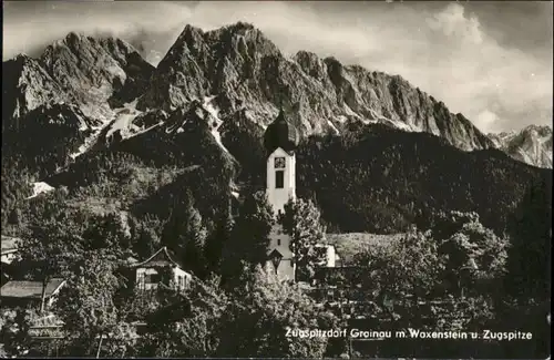 Grainau Grainau Zugspitze Waxenstein x / Grainau /Garmisch-Partenkirchen LKR