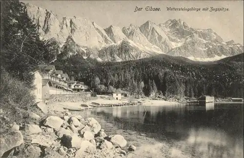 Grainau Grainau Eibsee Wettersteingebirge Zugspitze * / Grainau /Garmisch-Partenkirchen LKR