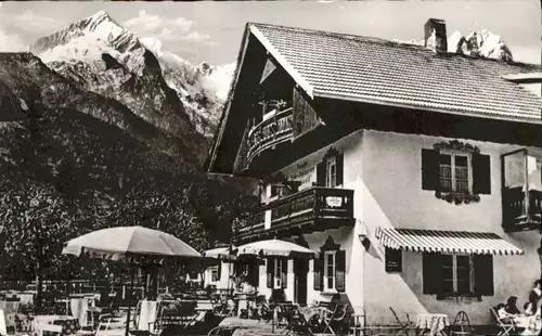 Grainau Grainau Cafe Restaurant Pension Edelweiss x / Grainau /Garmisch-Partenkirchen LKR