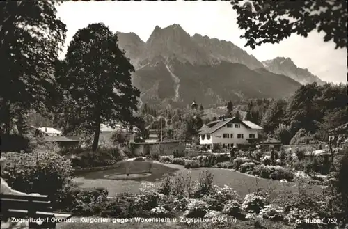 Grainau Grainau Kurgarten Waxenstein Zugspitze * / Grainau /Garmisch-Partenkirchen LKR