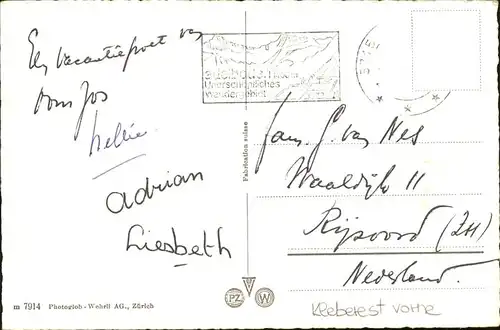 hw00038 Adelboden BE Wildstrubel Kategorie. Adelboden Alte Ansichtskarten