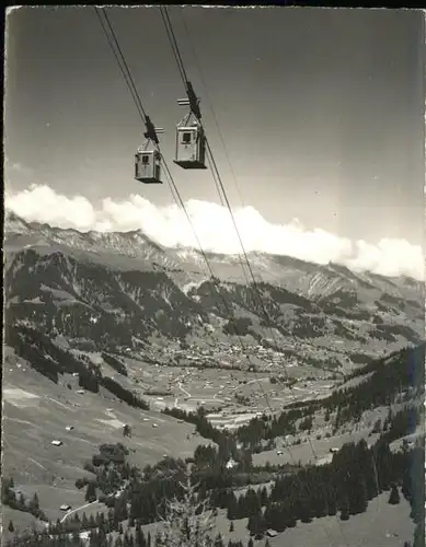 hw00136 Adelboden BE Luftseilbahn  Kategorie. Adelboden Alte Ansichtskarten