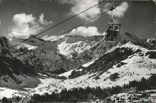 hw00212 Adelboden BE Sesselbahn  Kategorie. Adelboden Alte Ansichtskarten