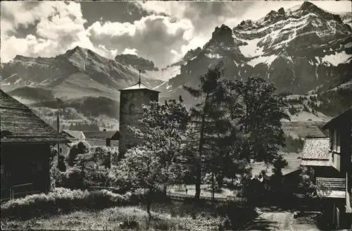hw01466 Adelboden BE Kirche Bunderspitz Nuenihorn Kategorie. Adelboden Alte Ansichtskarten