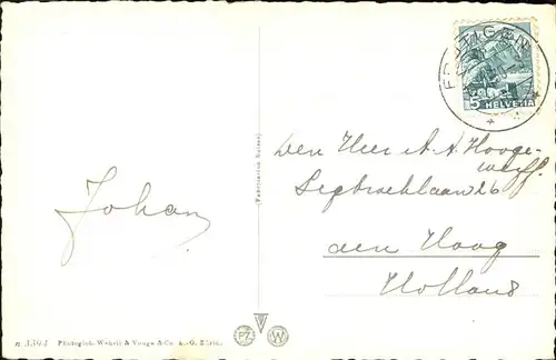 hw01618 Adelboden BE Gesamtansicht Boderspitze Kategorie. Adelboden Alte Ansichtskarten