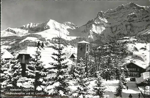 hw01661 Adelboden BE Kl. Lohner Bondnerspitze Kategorie. Adelboden Alte Ansichtskarten