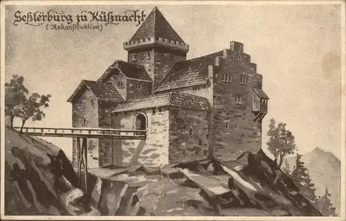 Kuessnacht Burg Kat. Kuessnacht
