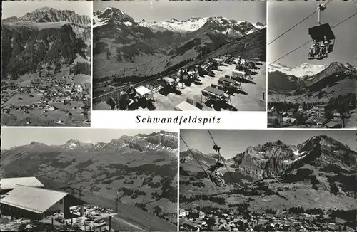 hw12278 Adelboden BE Schwandfeldspitz Sesselbahn Kategorie. Adelboden Alte Ansichtskarten