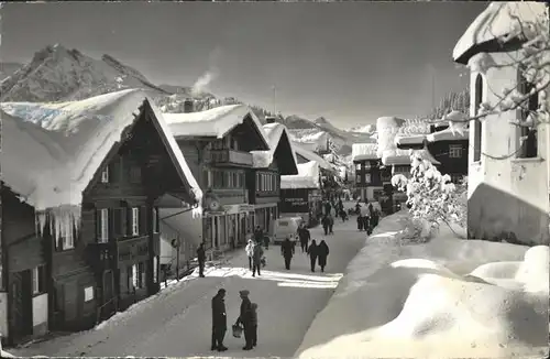 hw12658 Adelboden BE Dorfstrasse Kategorie. Adelboden Alte Ansichtskarten