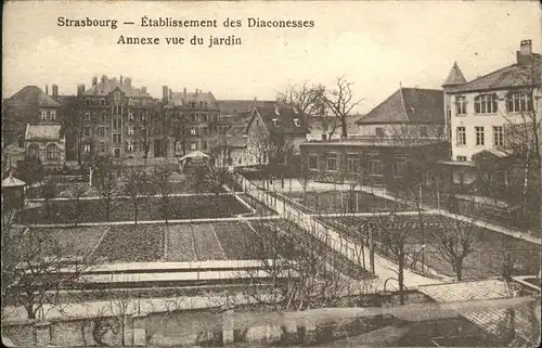 hw15419 Strasbourg Alsace Etablissement des Diaconesses Kategorie. Strasbourg Alte Ansichtskarten