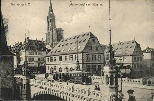 hw15498 Strasbourg Alsace Rabenbruecke
Muenster Kategorie. Strasbourg Alte Ansichtskarten