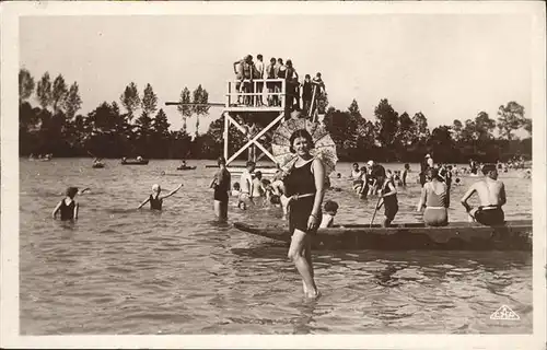 Strasbourg Elsass Plage-Baggersee Kat. Strasbourg