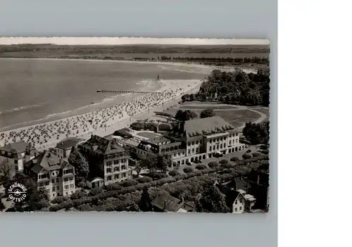 Travemuende Ostseebad Fliegeraufnahme / Luebeck /Luebeck Stadtkreis