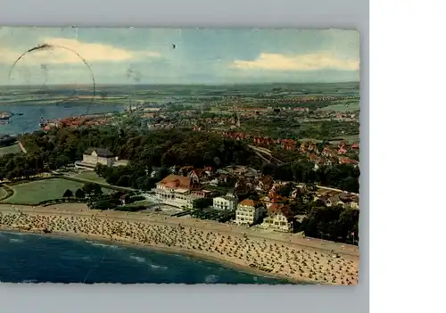 Travemuende Ostseebad Fliegeraufnahme / Luebeck /Luebeck Stadtkreis