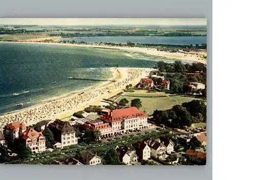 Travemuende Ostseebad Fliegeraufnahme / Luebeck /Luebeck Stadtkreis