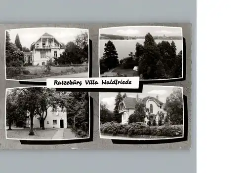 Ratzeburg Villa Waldfrieden / Ratzeburg /Herzogtum Lauenburg LKR
